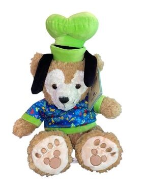 NWT Disney World Parks Duffy Bear Goofy Hat Plush Disneyland Mickey Stuffy New